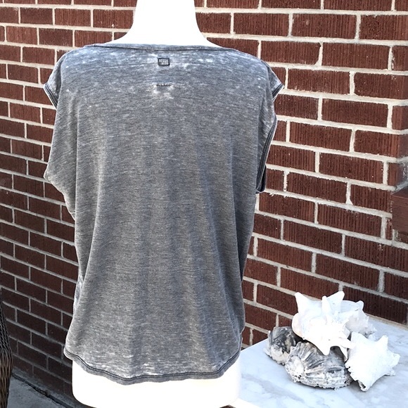 Billabong Gray Cactus 🌵 Print T-Shirt Size Small - Picture 5 of 11